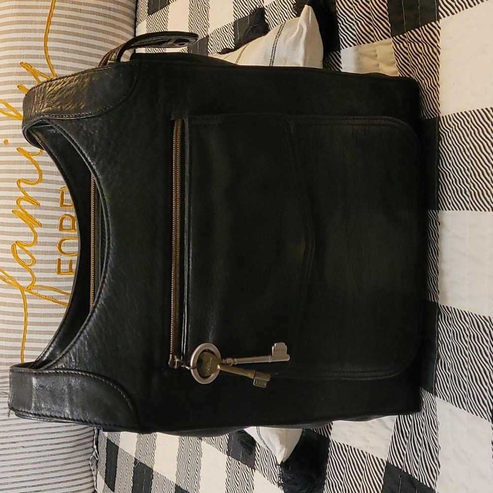 Fossil Leather Hobo Bag EUC